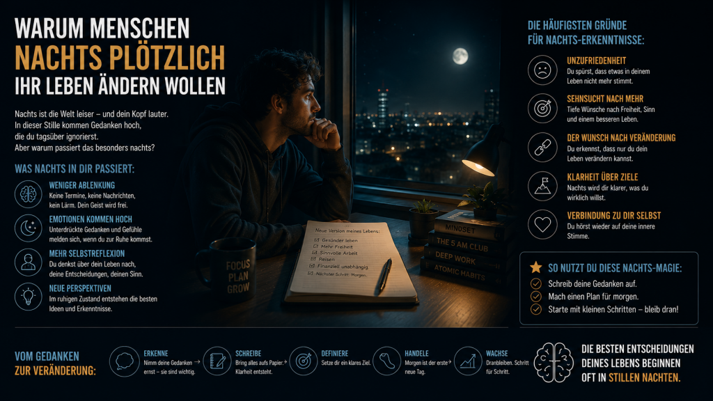 warum menschen nachts plötzlich ihr leben ändern wollen