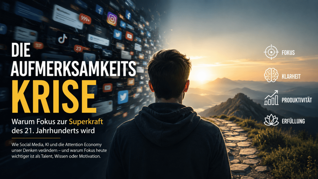 Die Aufmerksamkeitskrise: Warum Fokus zur Superkraft des 21. Jahrhunderts wird die aufmerksamkeitskrise warum fokus zur superkraft des 21. jahrhunderts wird