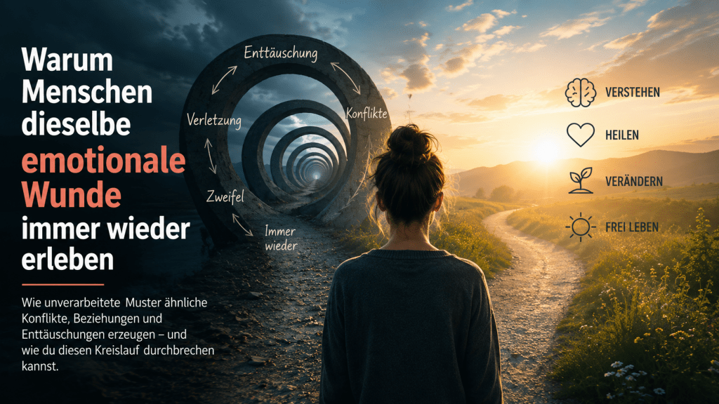 Warum Menschen dieselbe emotionale Wunde immer wieder erleben warum menschen dieselbe emotionale wunde immer wieder erleben