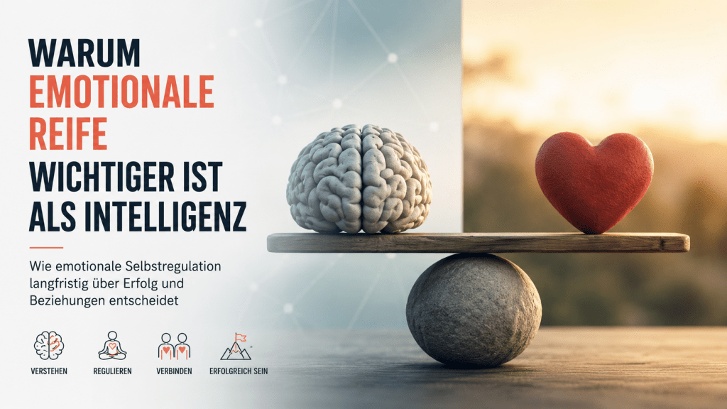 Warum emotionale Reife wichtiger ist als Intelligenz warum emotionale reife wichtiger ist als intelligenz