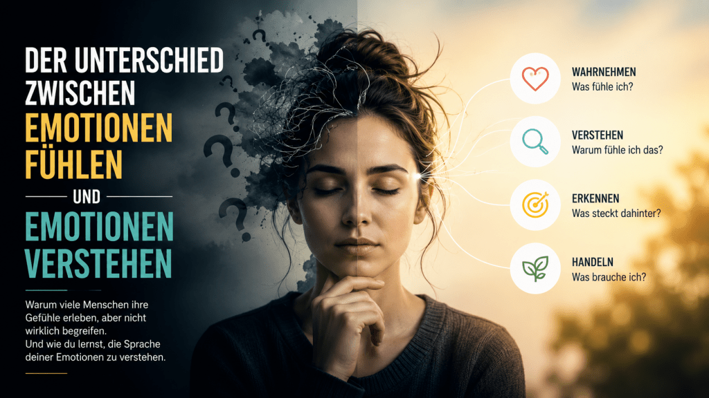 Der Unterschied zwischen Emotionen fühlen und Emotionen verstehen der unterschied zwischen emotionen fühlen und emotionen verstehen
